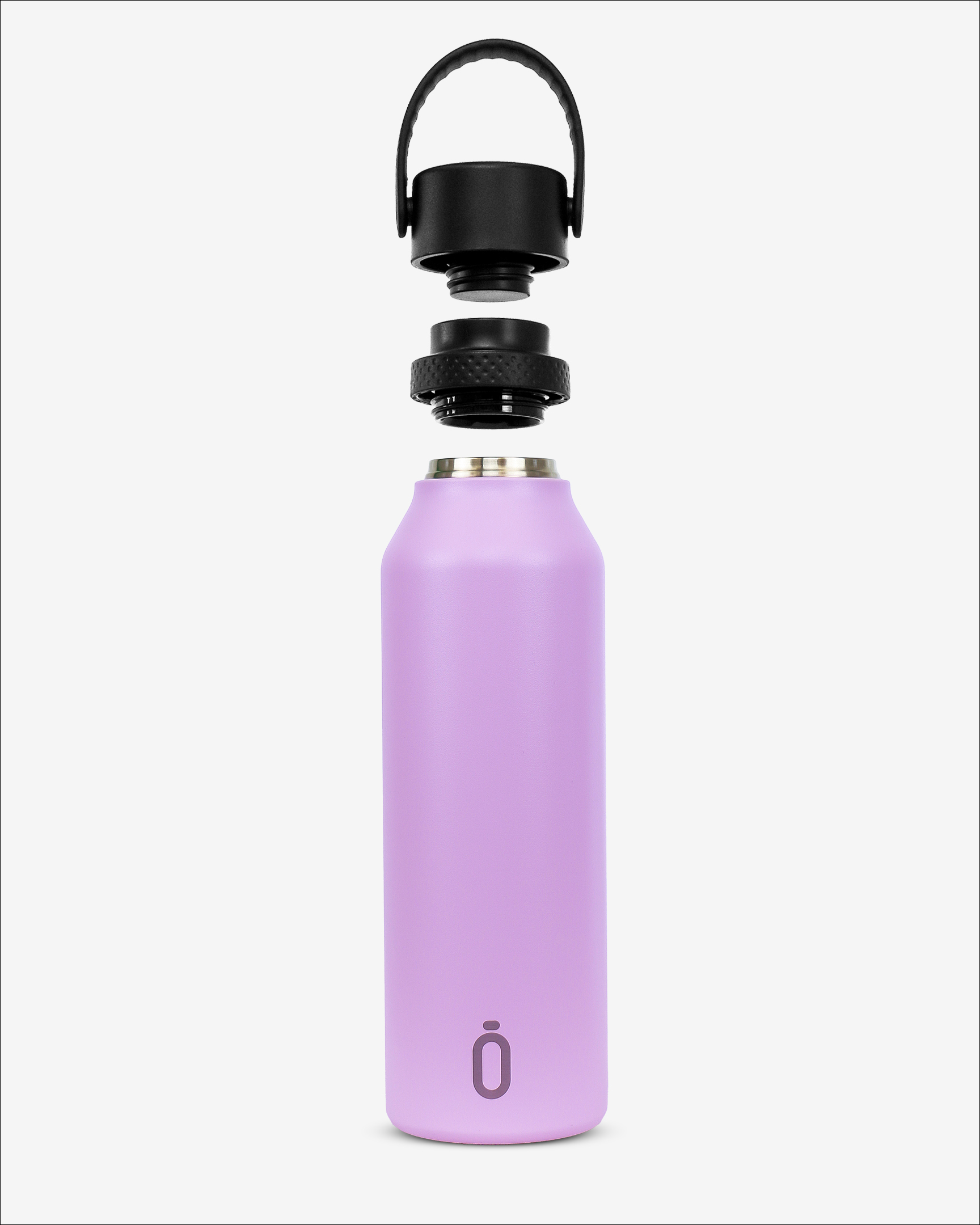 Sticlă termos interior CERAMIC Runbott 600ml Lila - imagine 2